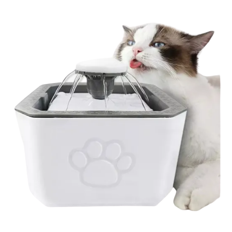 Fuente Electrica Bebedero De Agua Para Mascotas Blanca