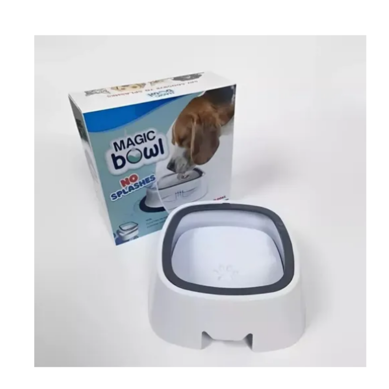 Plato Tazón De Perro Gato 1 Lt Dispensador De Agua Antiderrame - Image 2