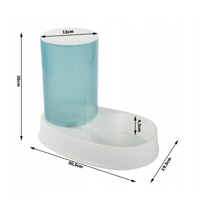 Dispensador Mascotas Para Comida Gatos Perros 3,8 Lt - Image 6