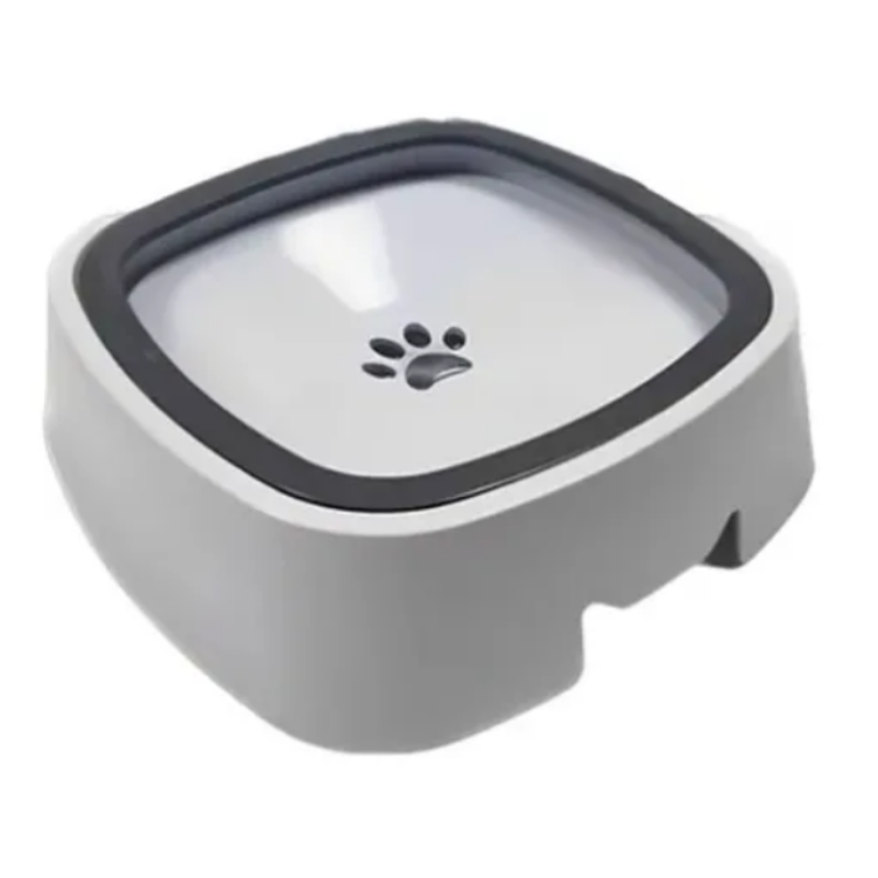 Plato Tazón De Perro Gato 1 Lt Dispensador De Agua Antiderrame